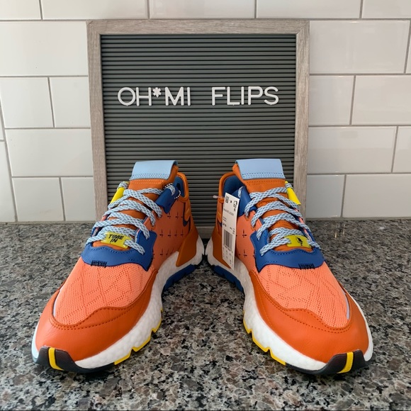 Adidas Nite Jogger Ninja Amber Tint Men’s Sneakers - Picture 3 of 7